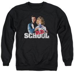 Old School Frank And Friend - Men's Crewneck Sweatshirt Men's Crewneck Sweatshirt Old School   