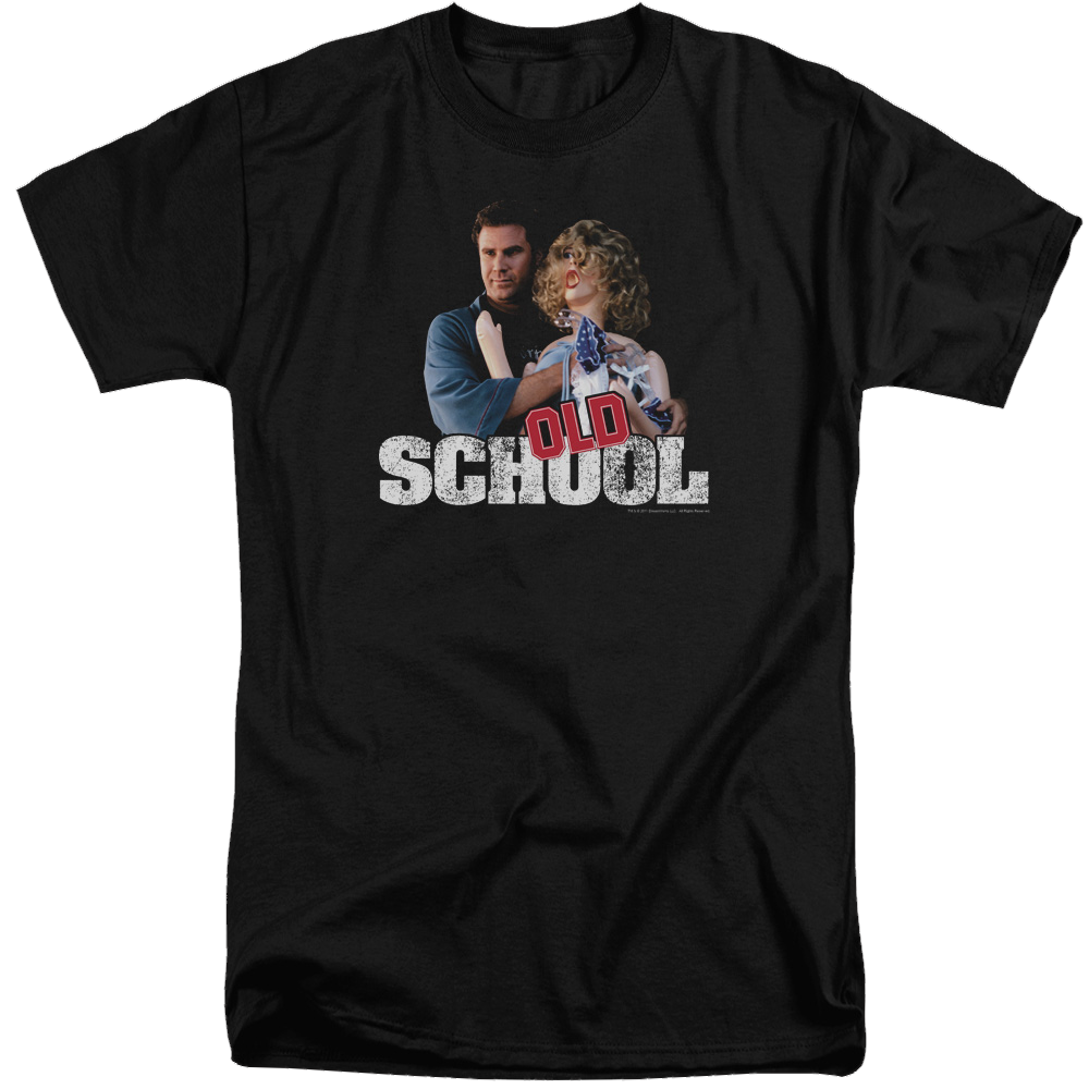 Old School Frank And Friend - Men's Tall Fit T-Shirt Men's Tall Fit T-Shirt Old School   