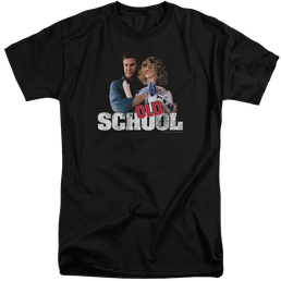 Old School Frank And Friend - Men's Tall Fit T-Shirt Men's Tall Fit T-Shirt Old School   
