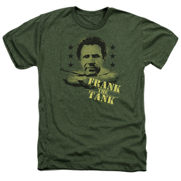 Old School Frank The Tank - Men's Heather T-Shirt Men's Heather T-Shirt Old School   