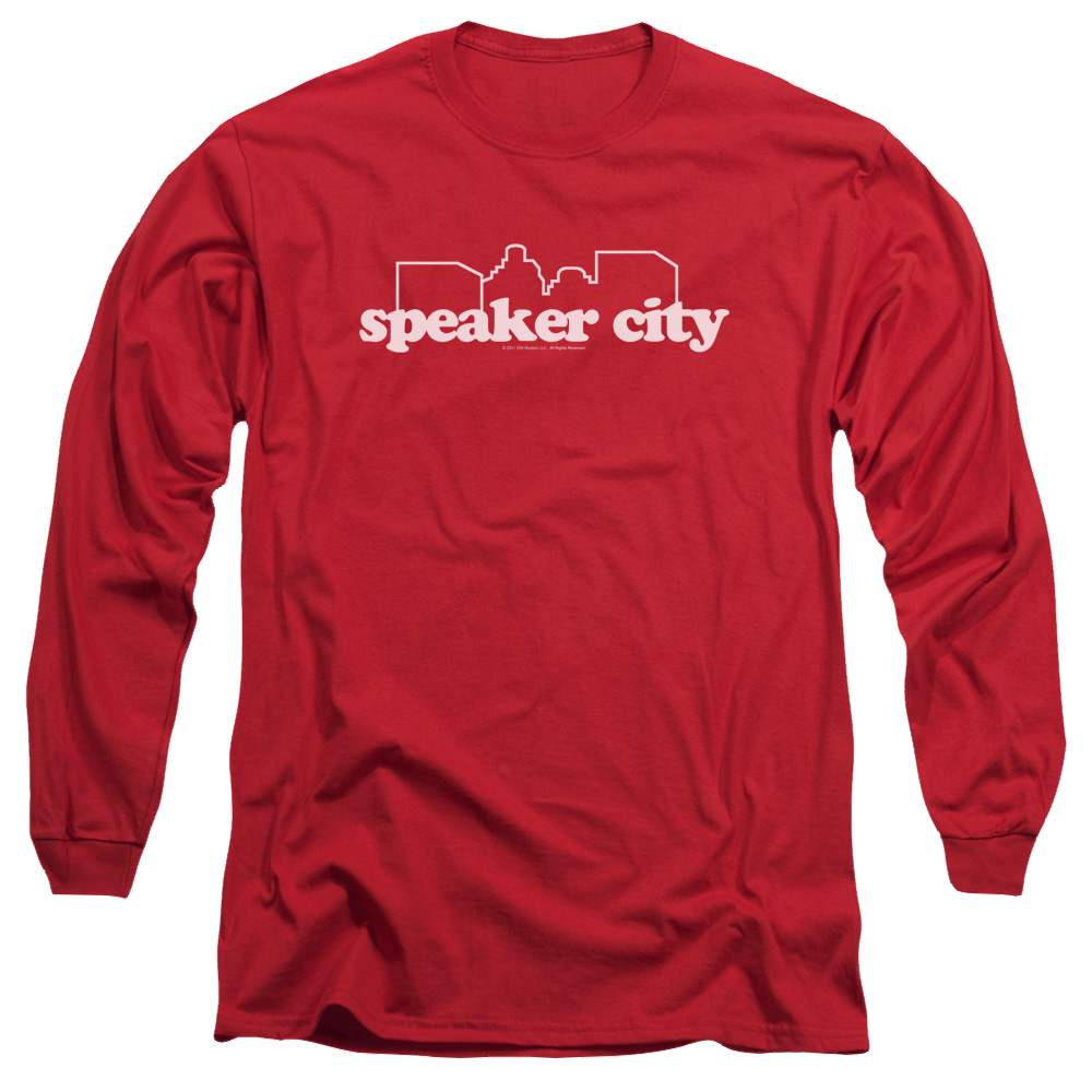 Old School Speaker City Logo - Men's Long Sleeve T-Shirt Men's Long Sleeve T-Shirt Old School   
