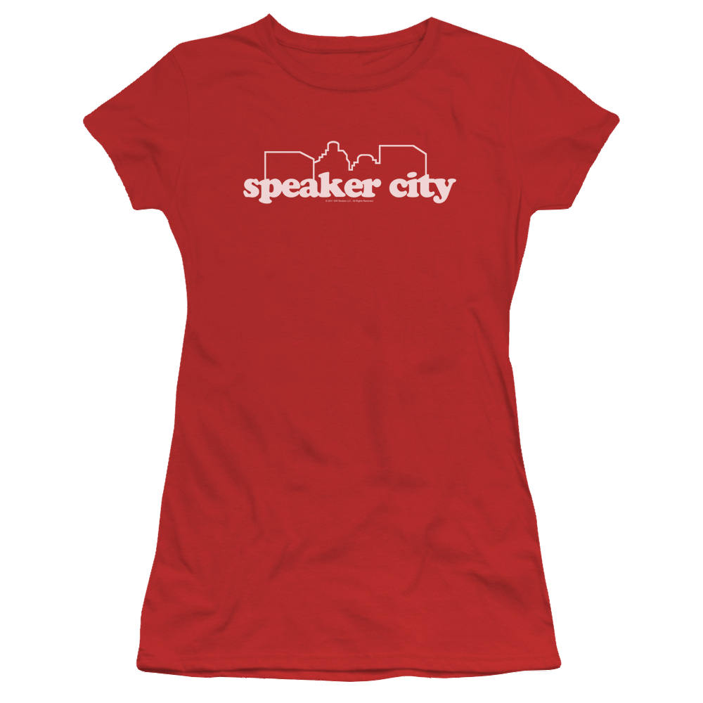 Old School Speaker City Logo - Juniors T-Shirt Juniors T-Shirt Old School   