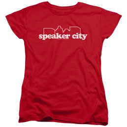 Old School Speaker City Logo - Women's T-Shirt Women's T-Shirt Old School   
