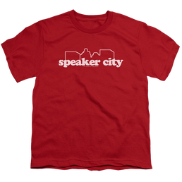Old School Speaker City Logo - Youth T-Shirt Youth T-Shirt (Ages 8-12) Old School   