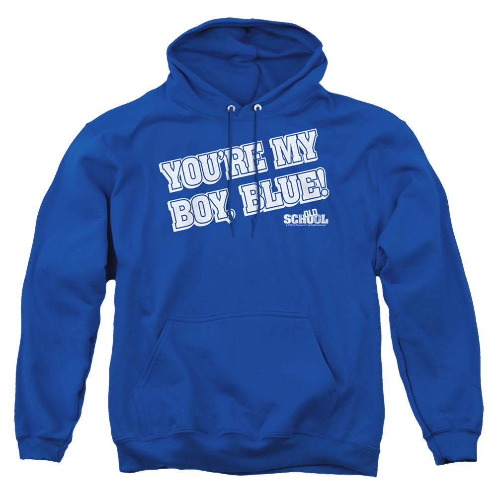Old School My Boy Blue - Pullover Hoodie Pullover Hoodie Old School   