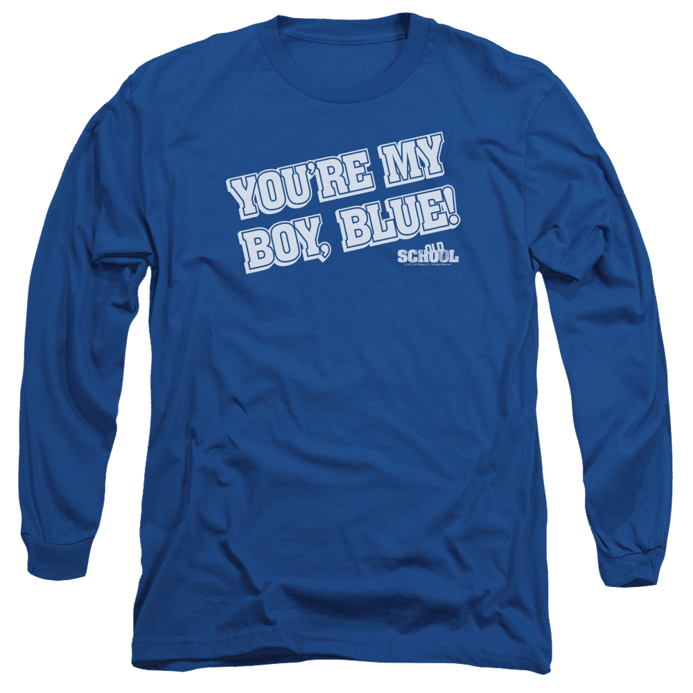 Old School My Boy Blue - Men's Long Sleeve T-Shirt Men's Long Sleeve T-Shirt Old School   