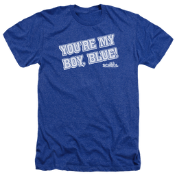 Old School My Boy Blue - Men's Heather T-Shirt Men's Heather T-Shirt Old School   
