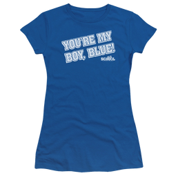 Old School My Boy Blue - Juniors T-Shirt Juniors T-Shirt Old School   