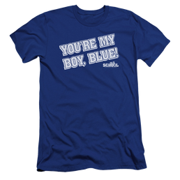 Old School My Boy Blue - Men's Premium Slim Fit T-Shirt Men's Premium Slim Fit T-Shirt Old School   