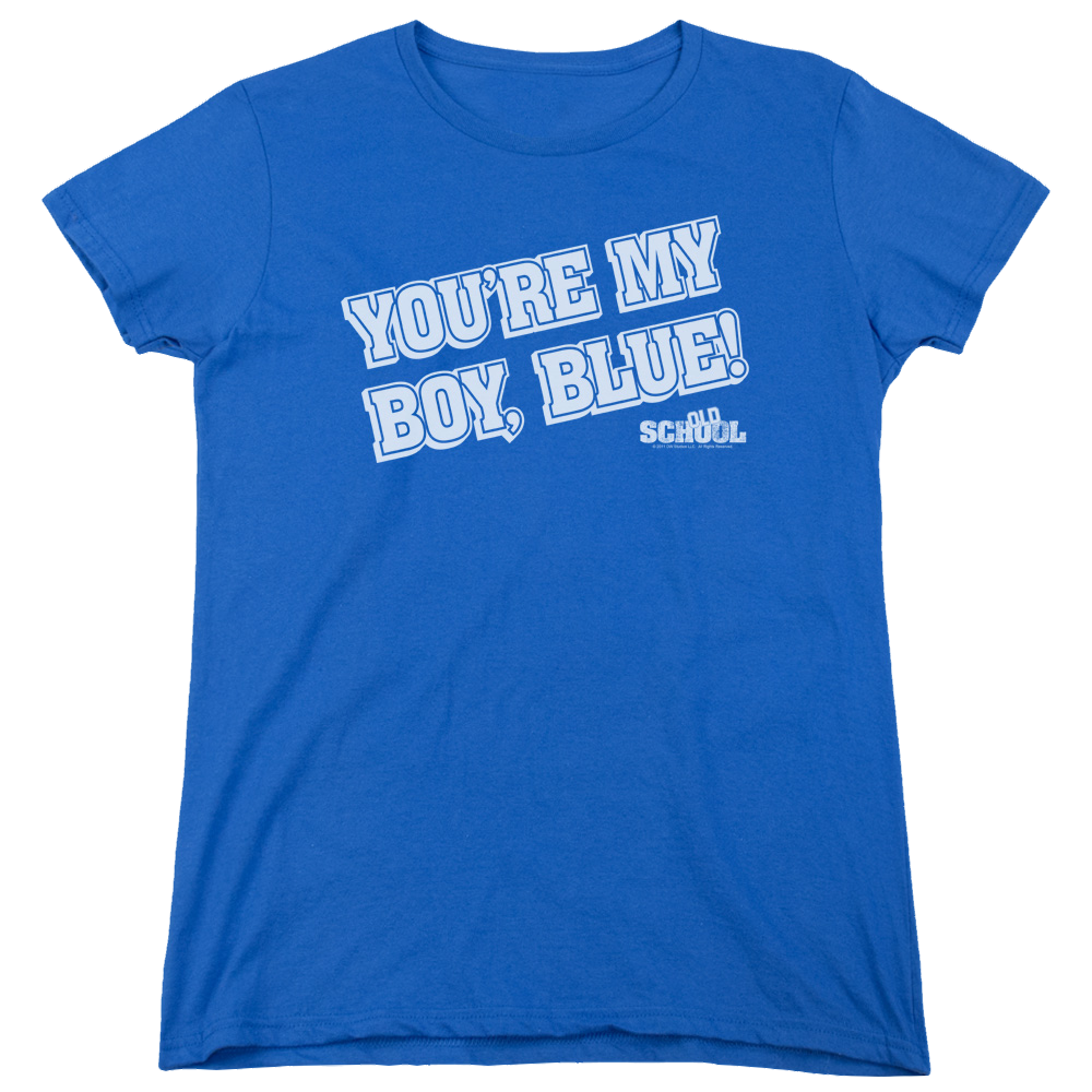 Old School My Boy Blue - Women's T-Shirt Women's T-Shirt Old School   