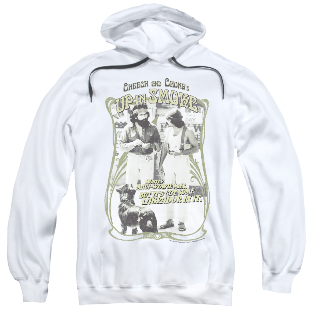 Up in Smoke Labrador - Pullover Hoodie Pullover Hoodie Cheech & Chong   
