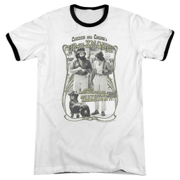 Up in Smoke Labrador - Men's Ringer T-Shirt Men's Ringer T-Shirt Cheech & Chong   