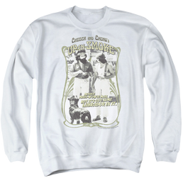 Up in Smoke Labrador - Men's Crewneck Sweatshirt Men's Crewneck Sweatshirt Cheech & Chong   