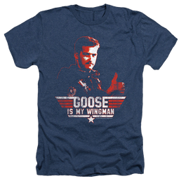 Top Gun Wingman Goose - Men's Heather T-Shirt Men's Heather T-Shirt Top Gun   
