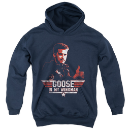 Top Gun Wingman Goose - Youth Hoodie Youth Hoodie (Ages 8-12) Top Gun   