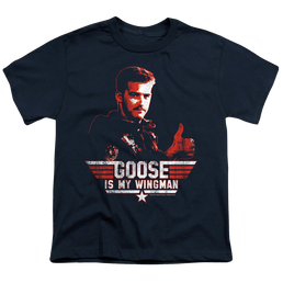 Top Gun Wingman Goose - Youth T-Shirt Youth T-Shirt (Ages 8-12) Top Gun   