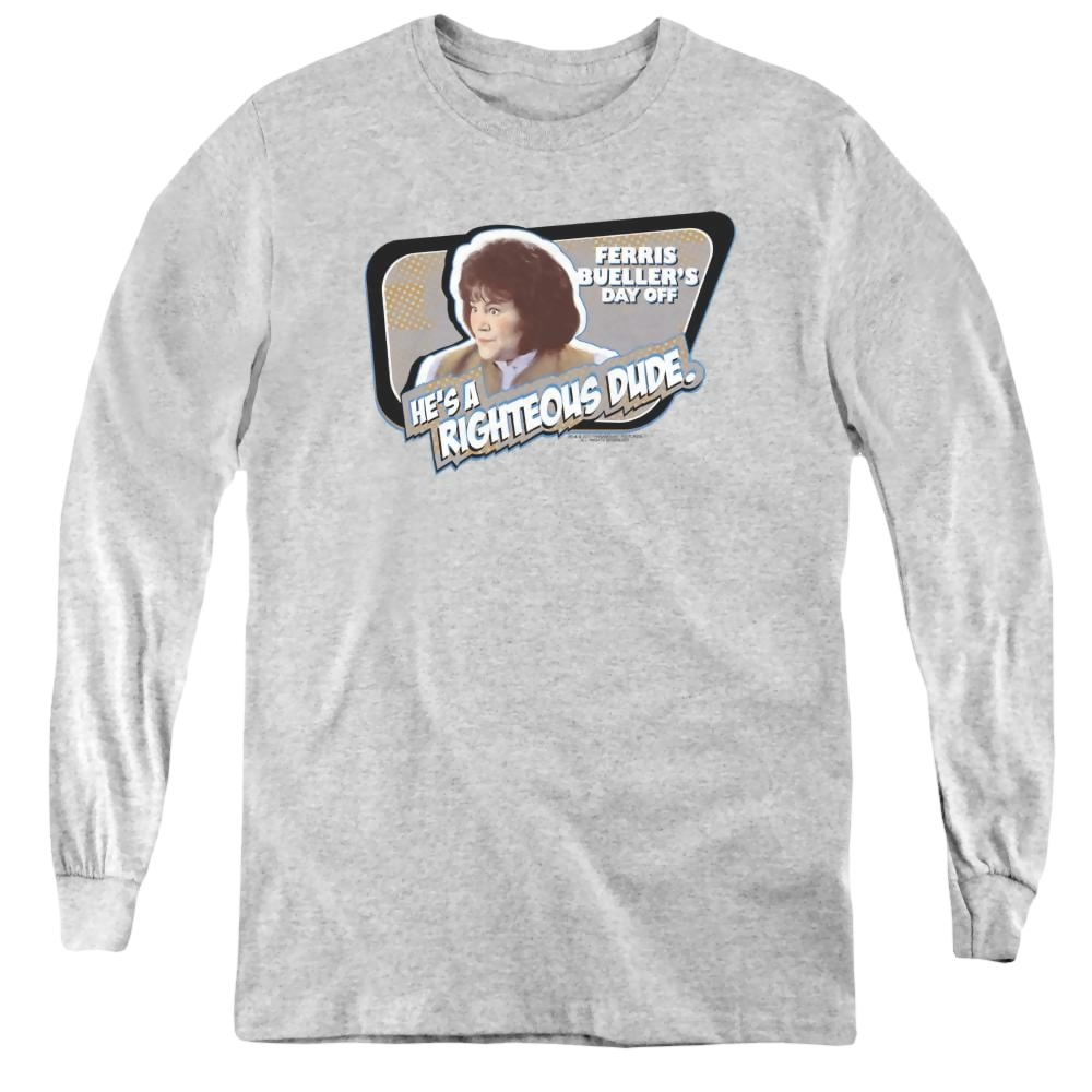 Ferris Bueller'S Day Off Grace - Youth Long Sleeve T-Shirt Youth Long Sleeve T-Shirt Ferris Bueller's Day Off   
