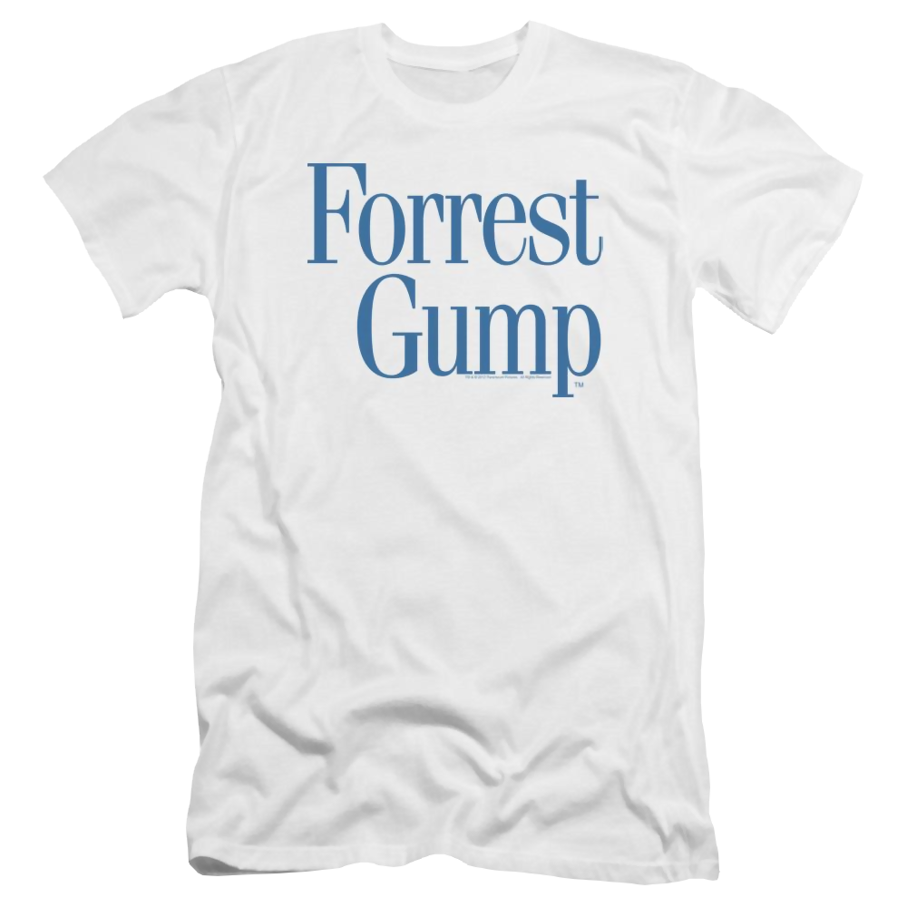 Forrest Gump Logo - Men's Premium Slim Fit T-Shirt Men's Premium Slim Fit T-Shirt Forrest Gump   