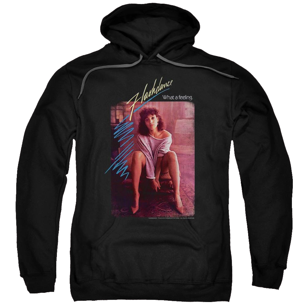 Flashdance Title - Pullover Hoodie Pullover Hoodie Flashdance   