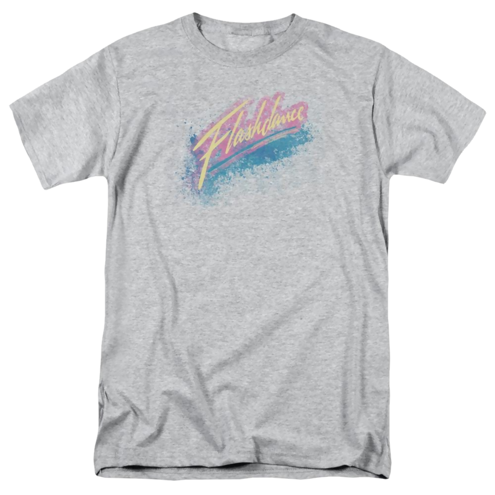 Flashdance Spray Logo - Men's Regular Fit T-Shirt Men's Regular Fit T-Shirt Flashdance   