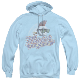 Major League Distressed Logo - Pullover Hoodie Pullover Hoodie Major League   