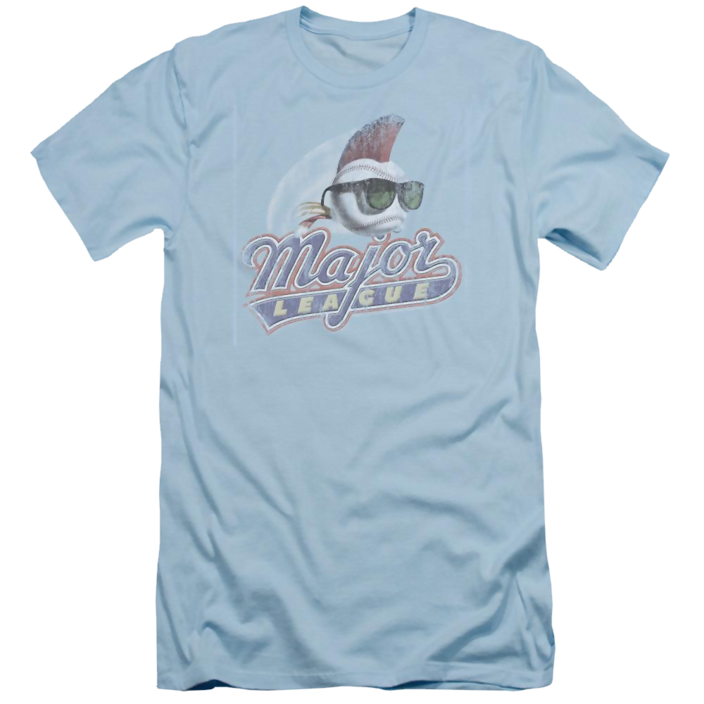 Major League Distressed Logo Men's Slim Fit T-Shirt Men's Slim Fit T-Shirt Major League   