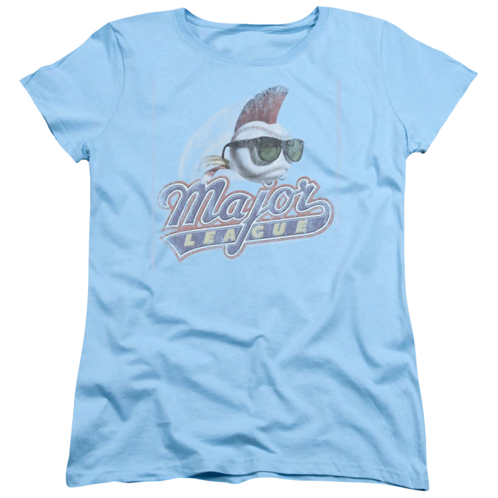 Major League Distressed Logo Women's T-Shirt Women's T-Shirt Major League   