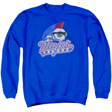 Royal men's crewneck sweatshirt with Major League Title graphic