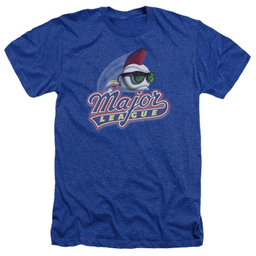 Royal men's heather t-shirt with Major League Title graphic