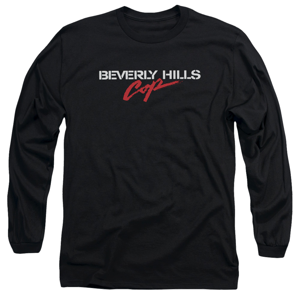 Beverly Hills Cop Logo - Men's Long Sleeve T-Shirt Men's Long Sleeve T-Shirt Beverly Hills Cop   