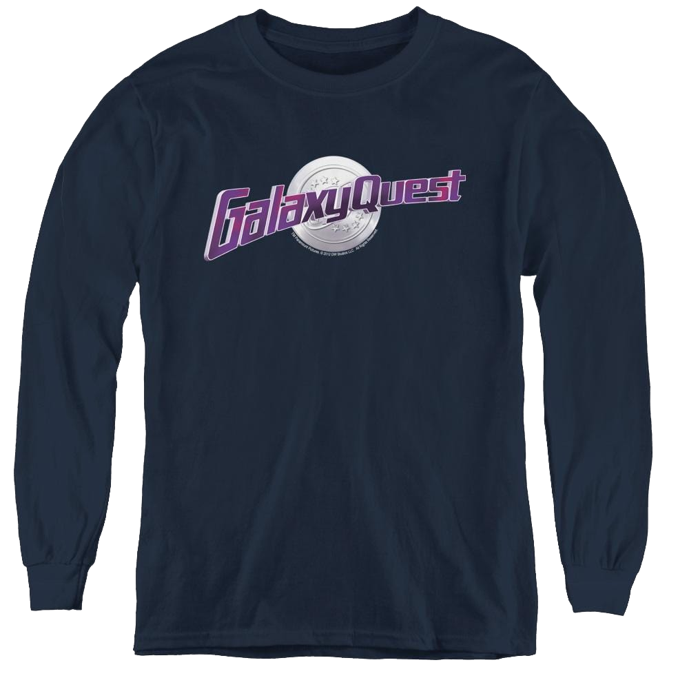 Galaxy Quest Logo - Youth Long Sleeve T-Shirt Youth Long Sleeve T-Shirt Galaxy Quest   
