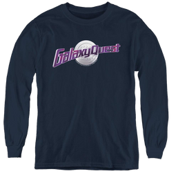 Galaxy Quest Logo - Youth Long Sleeve T-Shirt Youth Long Sleeve T-Shirt Galaxy Quest   