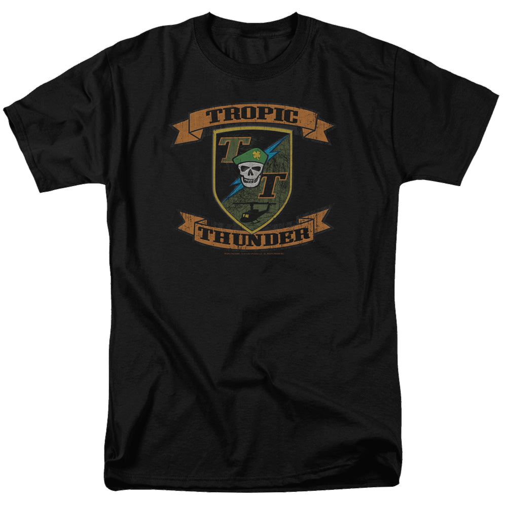 Paramount Tropic Thunder Patch - Men's Regular Fit T-Shirt Men's Regular Fit T-Shirt Tropic Thunder   