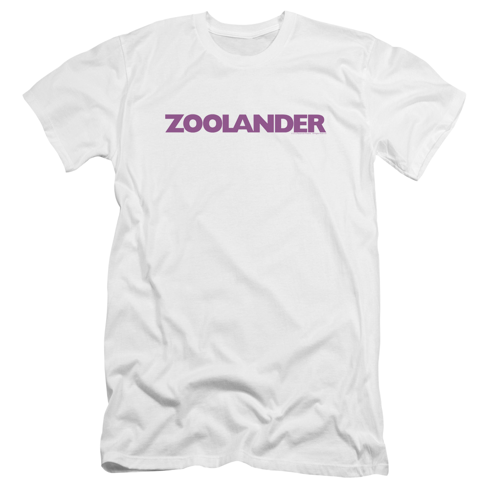 Zoolander Logo - Men's Premium Slim Fit T-Shirt Men's Premium Slim Fit T-Shirt Zoolander   