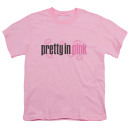 Pretty in Pink Logo - Youth T-Shirt Youth T-Shirt (Ages 8-12) Pretty in Pink   