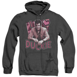 Pretty In Pink I Heart Duckie - Heather Pullover Hoodie Heather Pullover Hoodie Pretty in Pink   