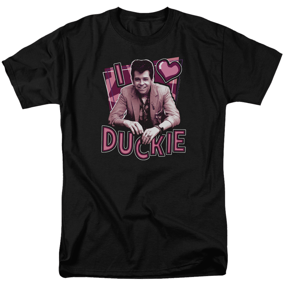 Pretty in Pink I Heart Duckie - Men's Regular Fit T-Shirt Men's Regular Fit T-Shirt Pretty in Pink   