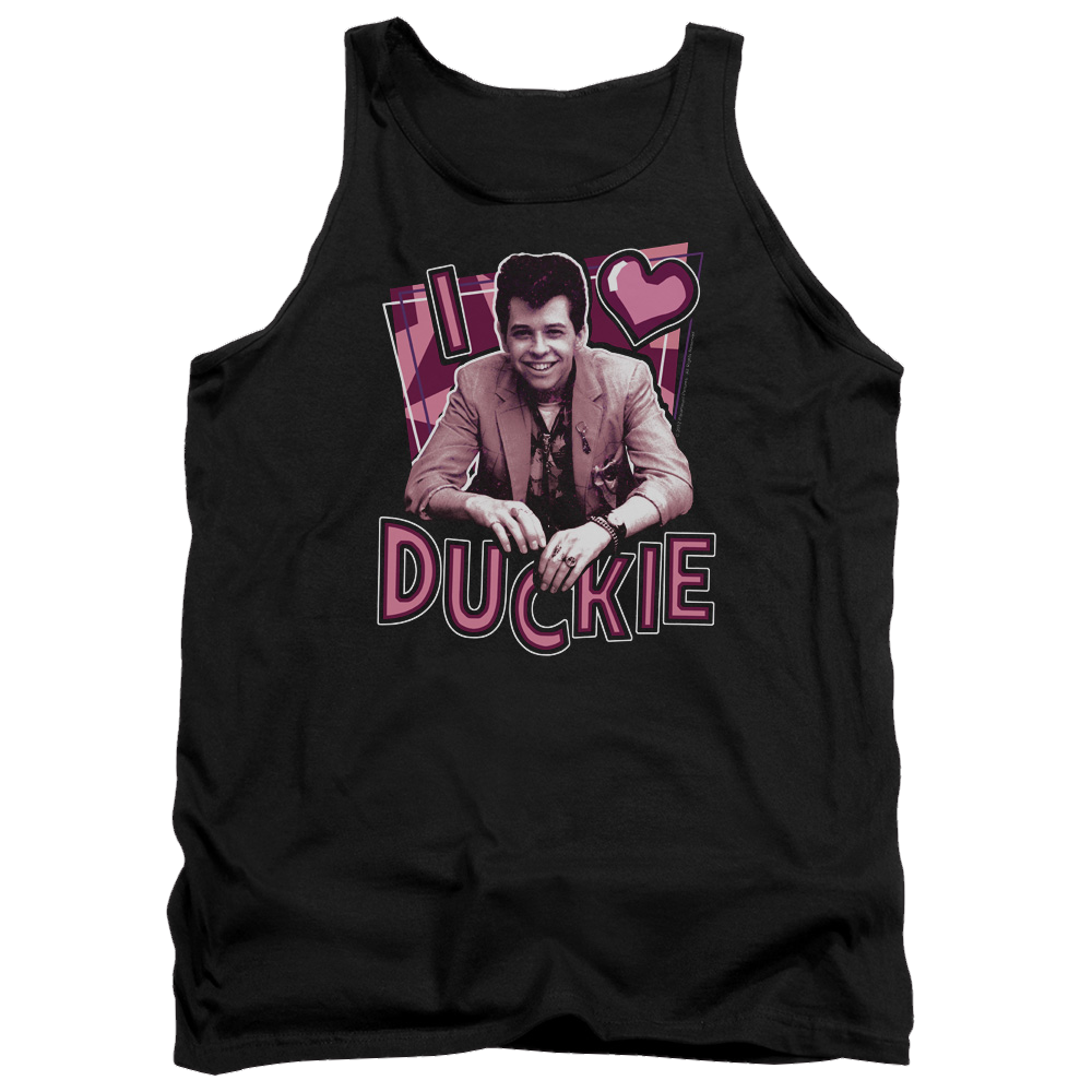Pretty in Pink I Heart Duckie - Men's Tank Top Men's Tank Pretty in Pink   