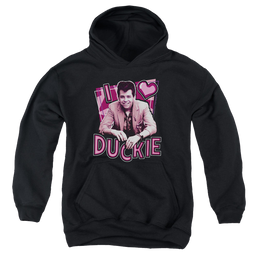 Pretty in Pink I Heart Duckie - Youth Hoodie Youth Hoodie (Ages 8-12) Pretty in Pink   
