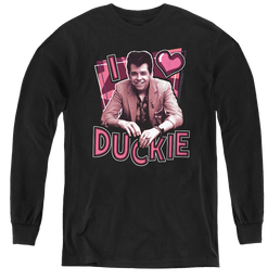 Pretty In Pink I Heart Duckie - Youth Long Sleeve T-Shirt Youth Long Sleeve T-Shirt Pretty in Pink   
