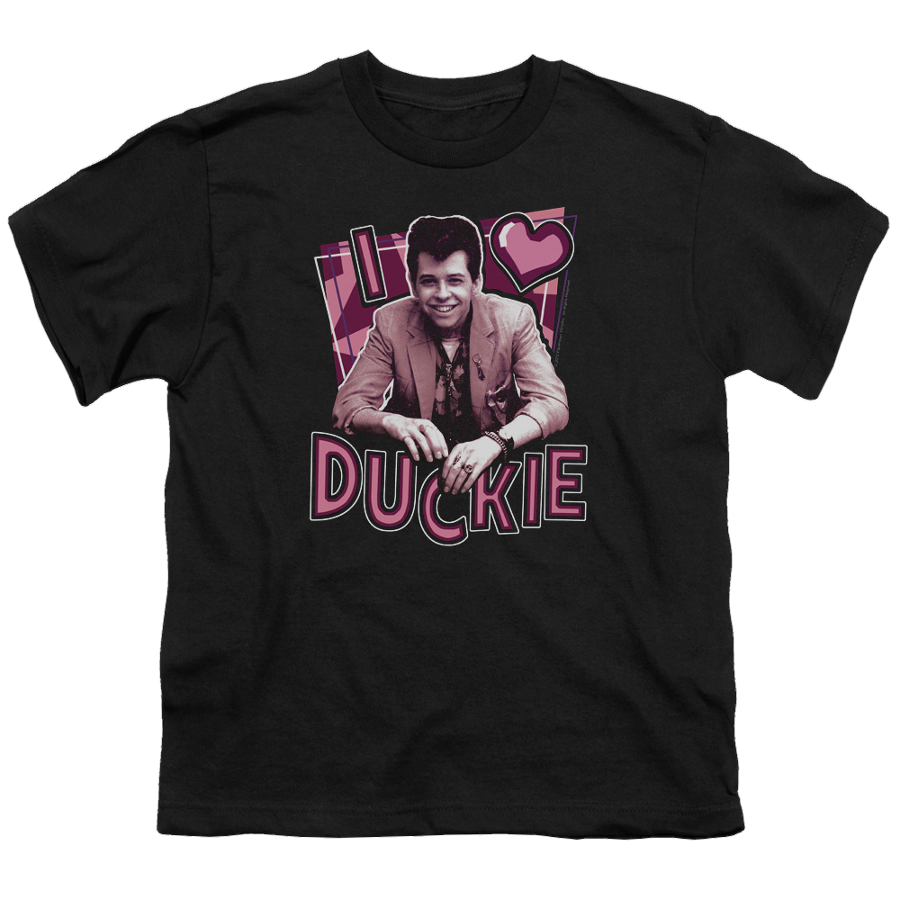 Pretty in Pink I Heart Duckie - Youth T-Shirt Youth T-Shirt (Ages 8-12) Pretty in Pink   