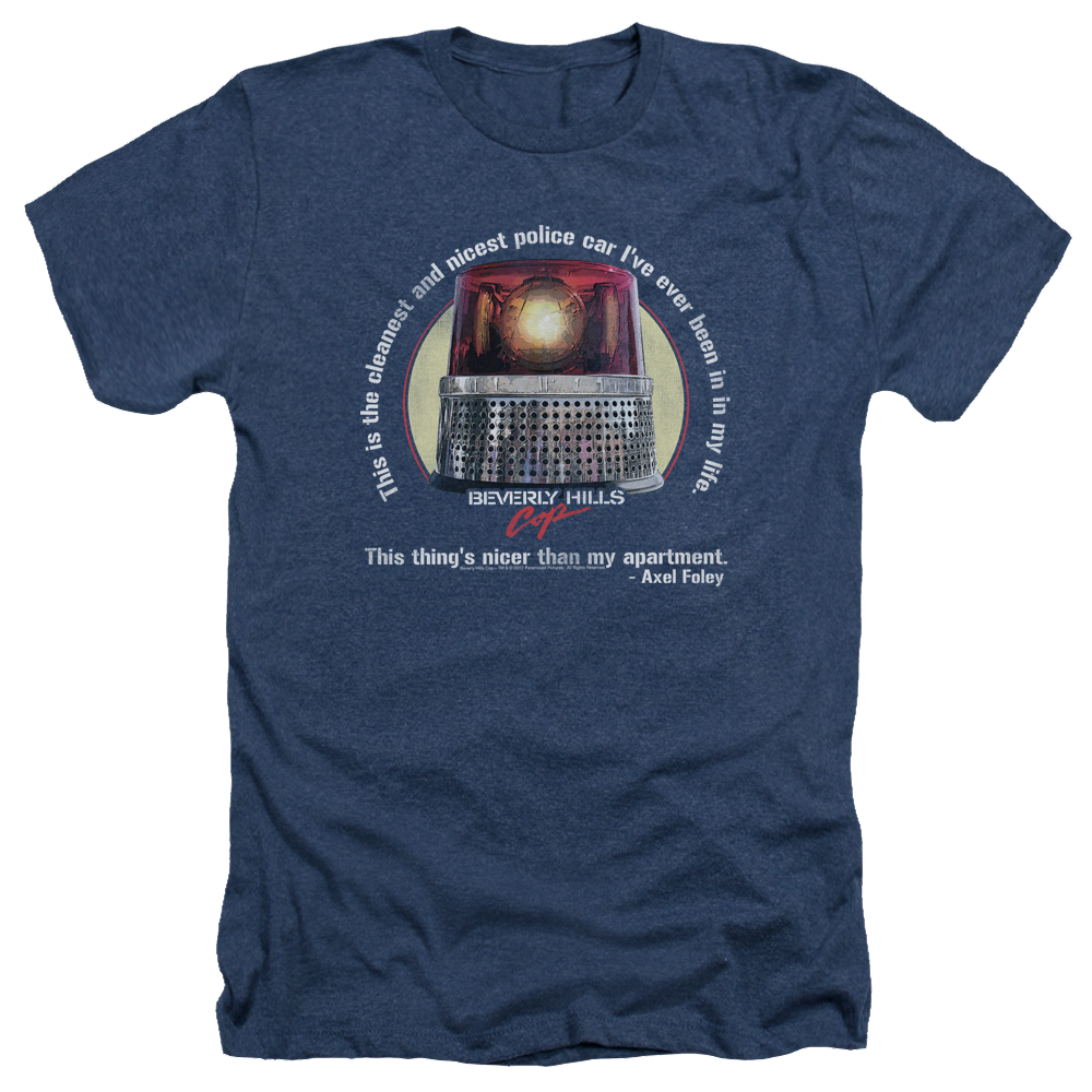Beverly Hills Cop Nicest Police Car - Men's Heather T-Shirt Men's Heather T-Shirt Beverly Hills Cop   