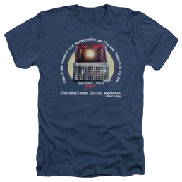 Beverly Hills Cop Nicest Police Car - Men's Heather T-Shirt Men's Heather T-Shirt Beverly Hills Cop   