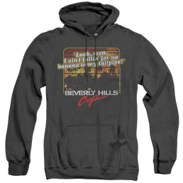 Beverly Hills Cop Banana In My Tailpipe - Heather Pullover Hoodie Heather Pullover Hoodie Beverly Hills Cop   
