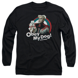 Zoolander Obey My Dog - Men's Long Sleeve T-Shirt Men's Long Sleeve T-Shirt Zoolander   