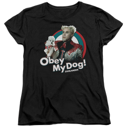 Zoolander Obey My Dog - Women's T-Shirt Women's T-Shirt Zoolander   