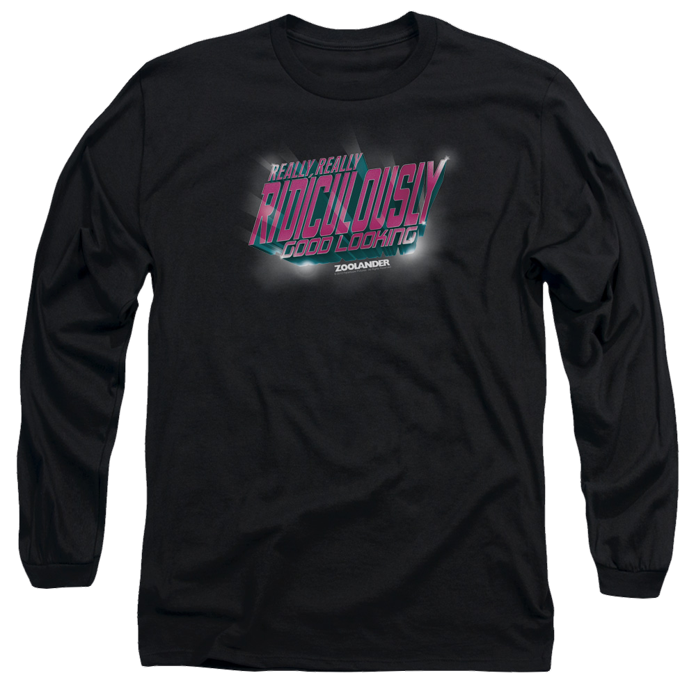 Zoolander Ridiculously Good Looking - Men's Long Sleeve T-Shirt Men's Long Sleeve T-Shirt Zoolander   