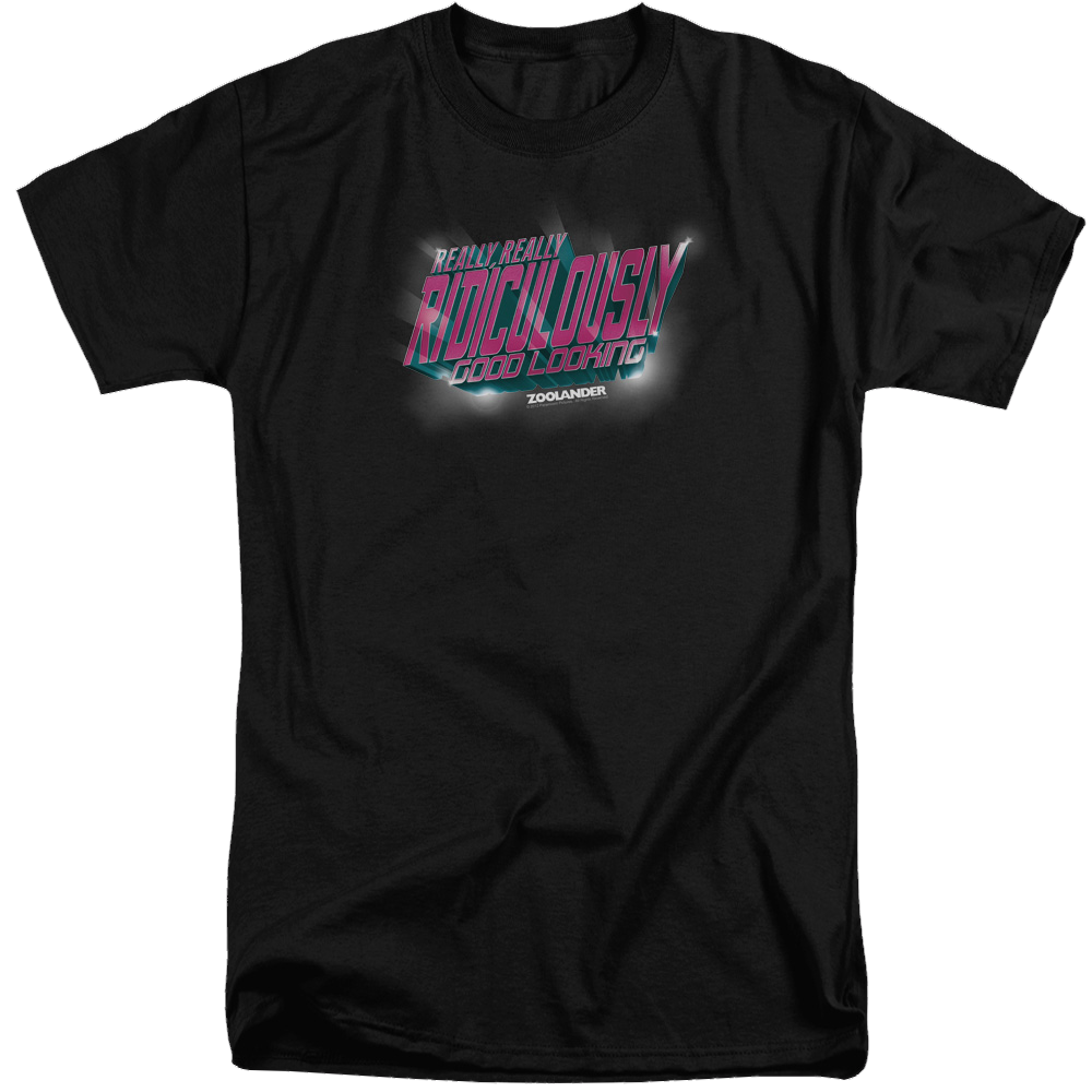 Zoolander Ridiculously Good Looking - Men's Tall Fit T-Shirt Men's Tall Fit T-Shirt Zoolander   