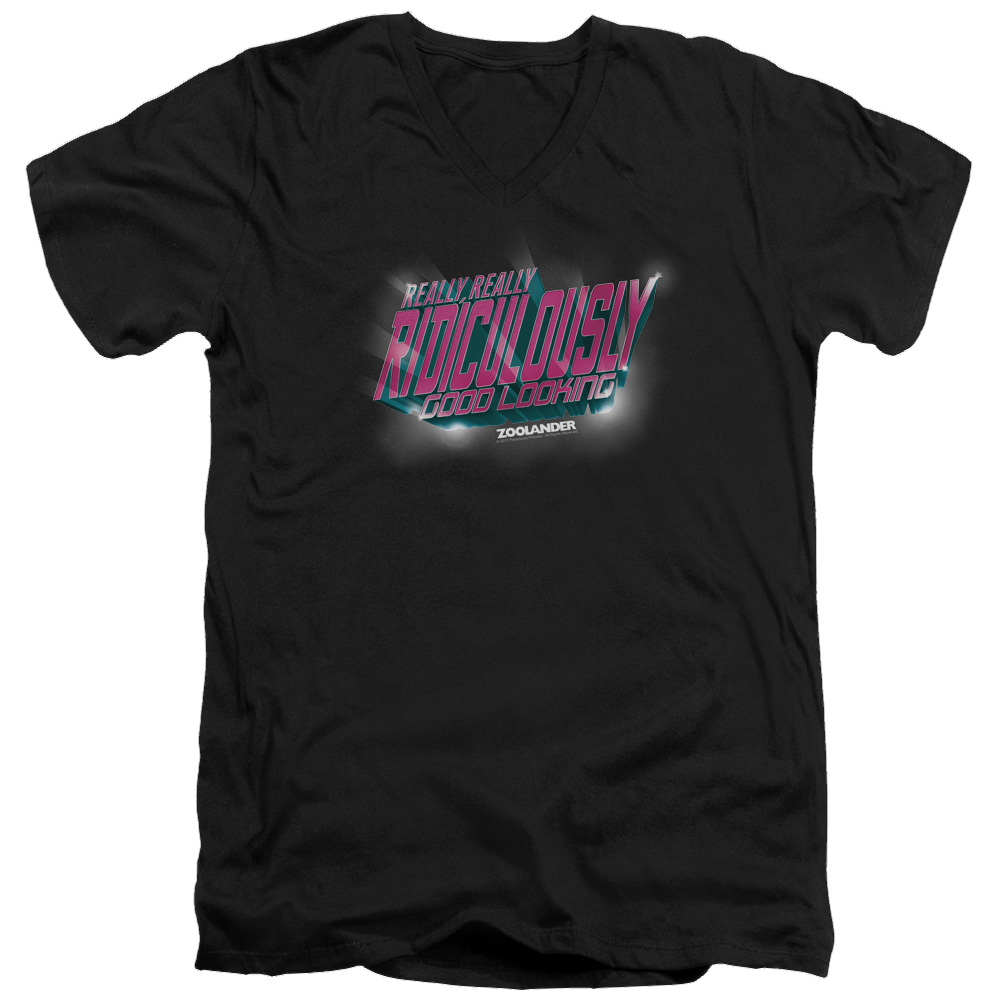 Zoolander Ridiculously Good Looking - Men's V-Neck T-Shirt Men's V-Neck T-Shirt Zoolander   