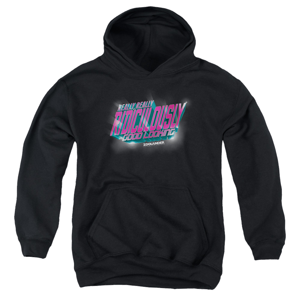 Zoolander Ridiculously Good Looking - Youth Hoodie Youth Hoodie (Ages 8-12) Zoolander   